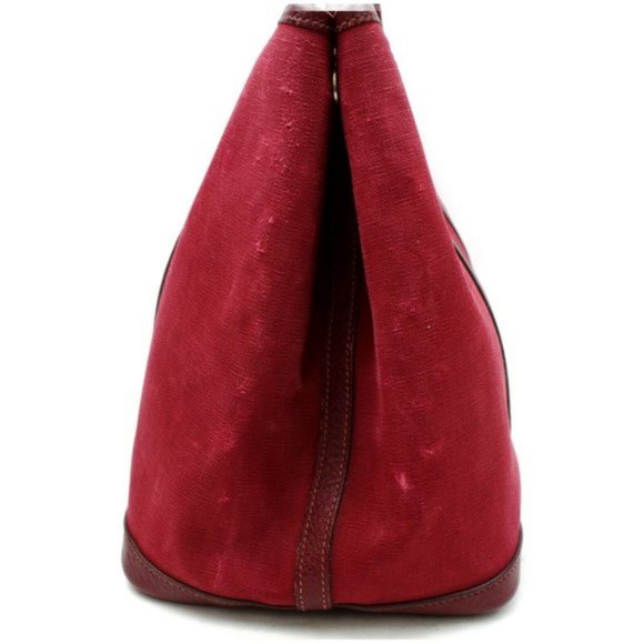 AUTHENTIC Hermes Garden Party PM Bordeaux Canvas - Picture 9 of 11